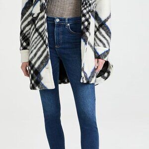 Rag & Bone High-Rise Skinny Ankle Jeans